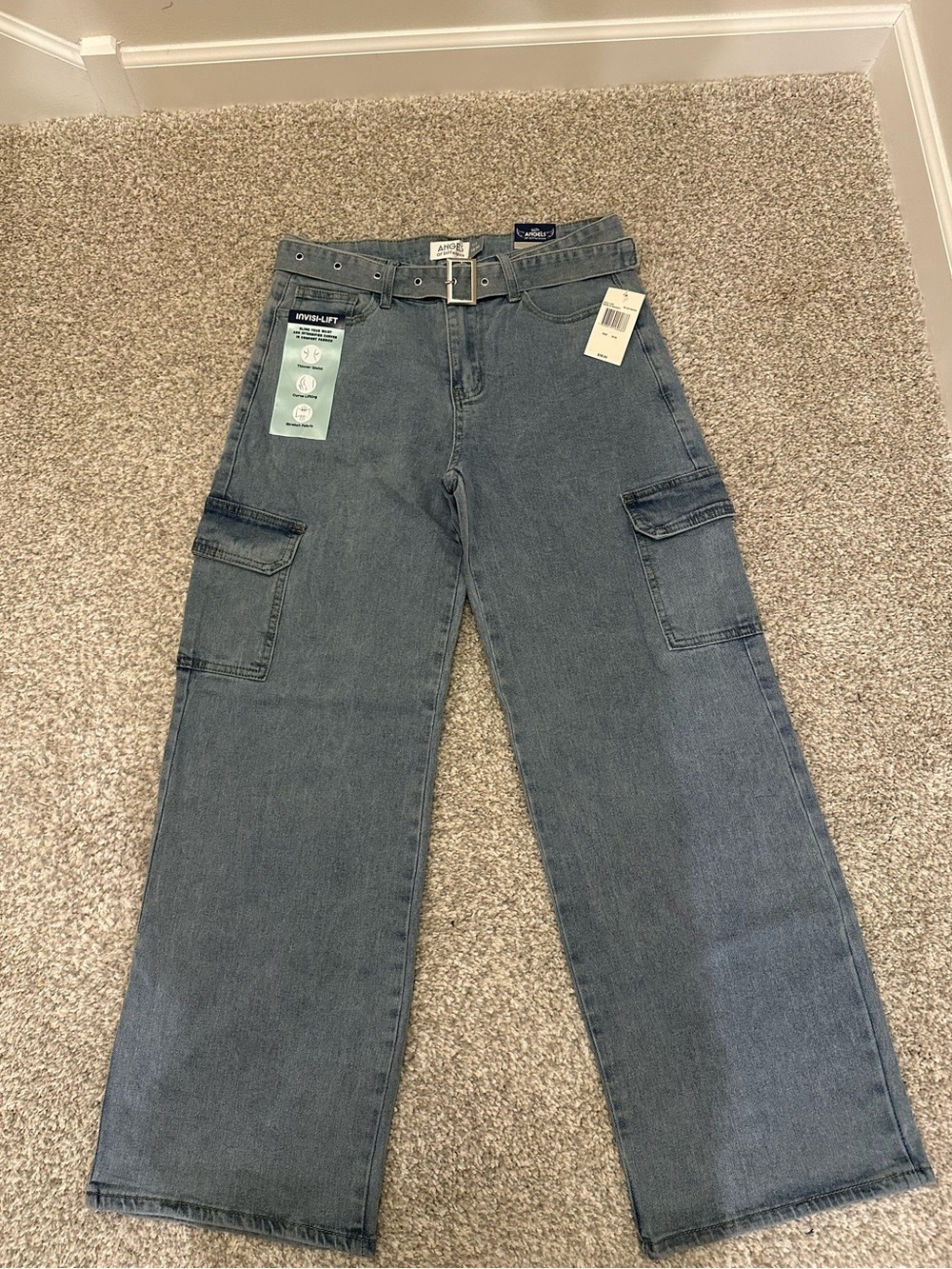 Women’s‎ Angels of Difference Light Wash Straight Leg Jeans